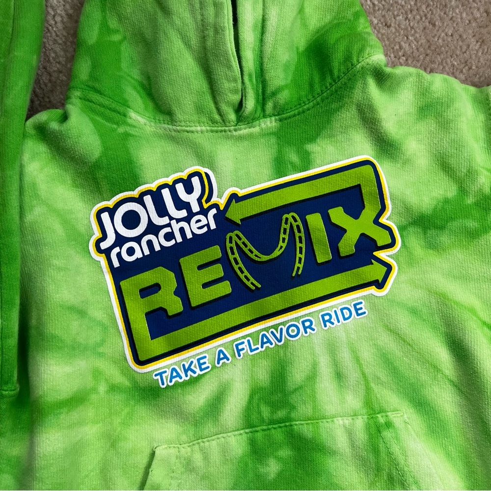 Hersheypark JOLLY RANCHER Remix Tie Dye Sweatshirt